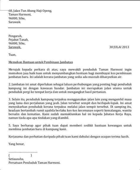 Cara Menulis Surat Rasmi Menggunakan Komputer