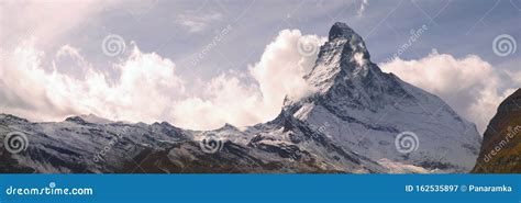 Matterhorn And Autumn Stock Image Image Of Hike Outdoor 162535897