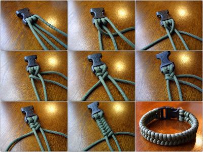 A paracord monkey fist is beneficial to carry on you for survival and self defense purposes. Stormdrane's Blog: Woven paracord bracelets, one strand two working ends.