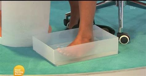 Strictly S Ranvir Singh Forced To Host Gmb With Foot In Box Of Icy Water Irish Mirror Online