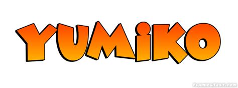 Yumiko Logo Herramienta De Diseño De Nombres Gratis De Flaming Text