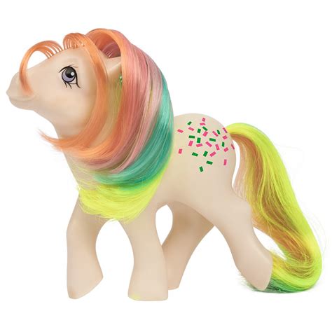 My Little Pony Confetti Classic Rainbow Ponies Ii G1 Retro Pony Mlp Merch