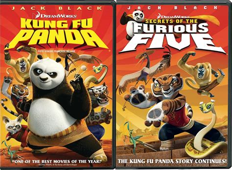 Kung Fu Pandasecrets Of The Furious Five Widescreen Amazonca Dvd
