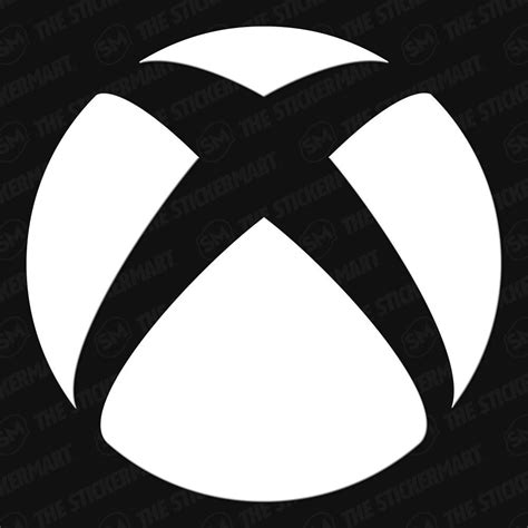 Xbox X Logo Vinyl Decal Xbox Logo Vinyl Decals Xbox