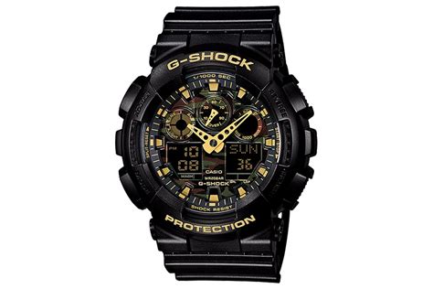 Www.gshock.com(opens the www.gshock.com website in new window). Casio G-Shock Camouflage Ana-Digital Watch - Black/Gold ...