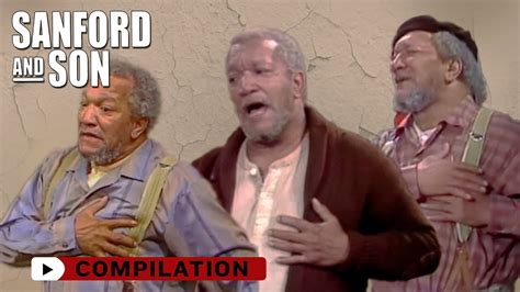 compilation fred sanford s funniest ‘heart attacks sanford and son youtube