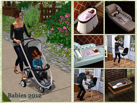 Sims 4 Functional Baby Stroller Jafsecret