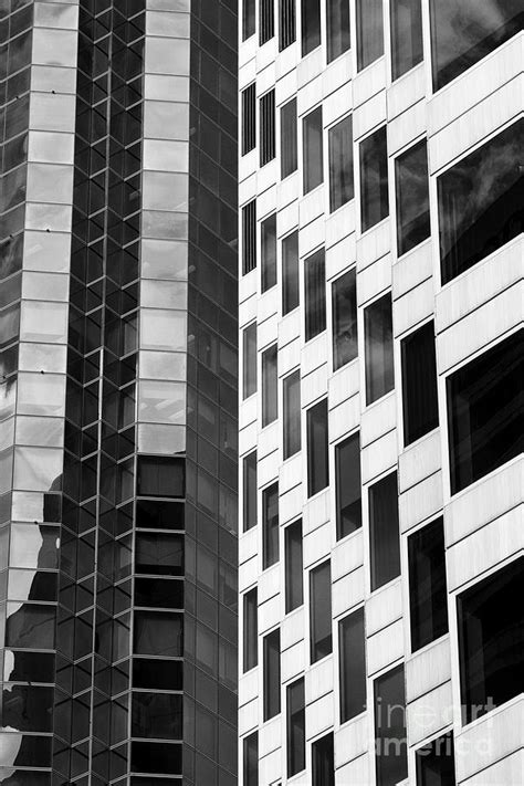 Abstract Windows Ii Black And White Photograph By Hideaki Sakurai