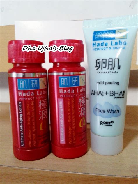 This luxurious silky gel cream combines the skin perfecting power of a serum with the intense hydration of a moisturizer. Dhe Ujha's Blog: Review Hada Labo Gokujyun Alpha ...