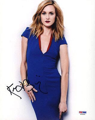 Kerry Bishe Signed X Photo Penny Dreadful Argo Narcos Hot Psa Dna