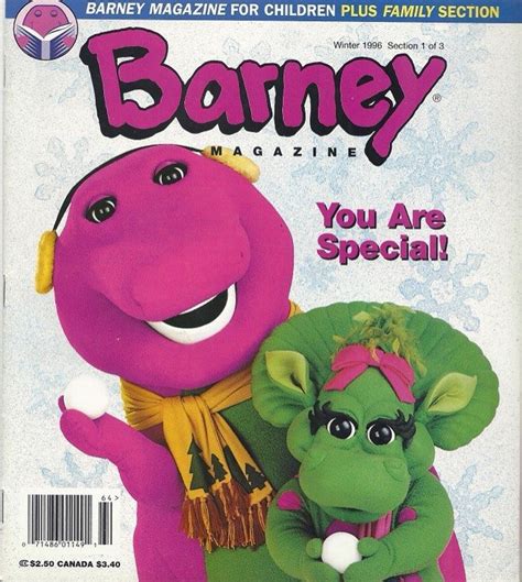 Barney And Friends On Instagram “you Are Special💜winter ‘96 Edition Of
