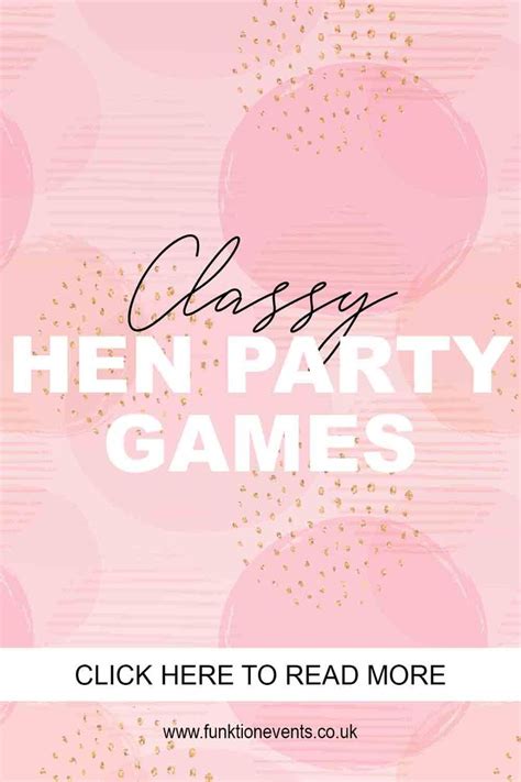 Essential Hen Party Games The Best Hen Do Games Ideas In 2020 Hen