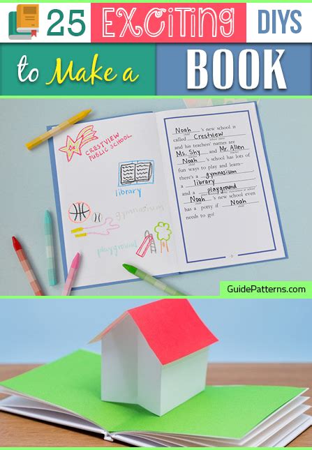 25 Exciting Diys To Make A Book Guide Patterns