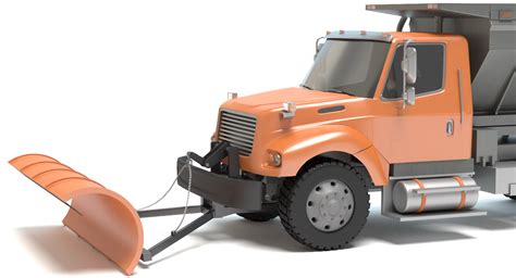 Snow Plow 2 3d Model 79 Max Obj Fbx Dae Blend Free3d