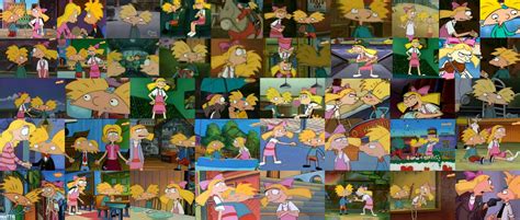 My 100th Hey Arnold Pin Helga And Arnold Collage By Hattie Arnold