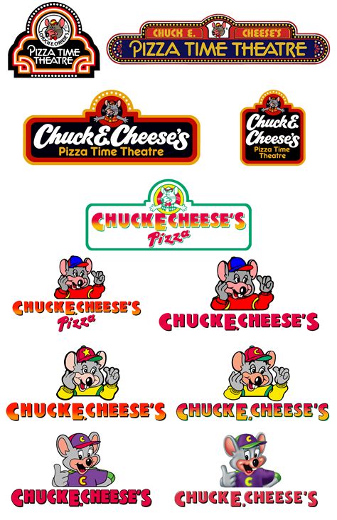 Chuck E. Cheese Logos (1977-2013) by BraydenNohaiDeviant on DeviantArt