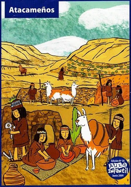 Colorear Dia De Los Pueblos Originarios De Chile Atacameños Pueblo