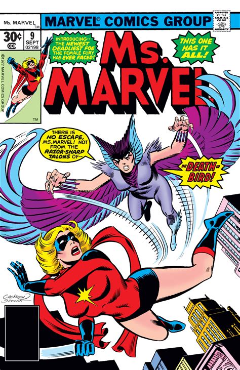 Ms Marvel 1977 9 Comic Issues Marvel
