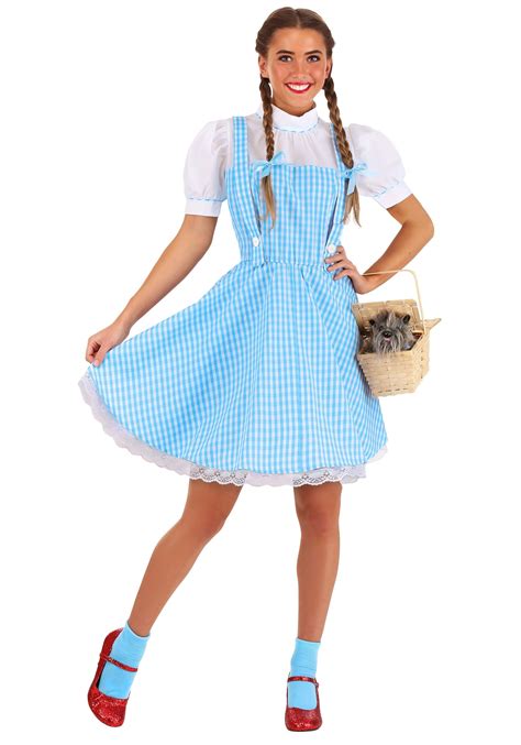 Wizard Of Oz Dorothy Costume For Adults