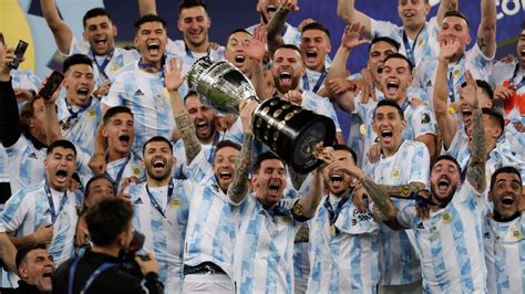 Tras Ganar La Copa América Argentina Ascendió En El Ranking Mundial