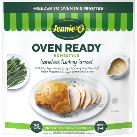 Jennie O Oven Ready Turkey Breast Boneless Homestyle Oven Ready Hero