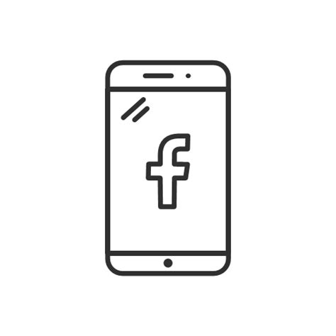 Facebook Logo Mobile Phone Social Media Icon Popular Social Media
