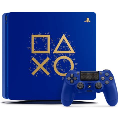 ≡ Sony Playstation 4 Slim 500gb Limited Edition Days Of Play Blue