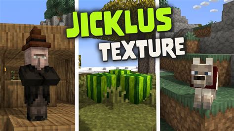Jicklus 16x16 Texture Pack For Minecraft 119 Download Showcase
