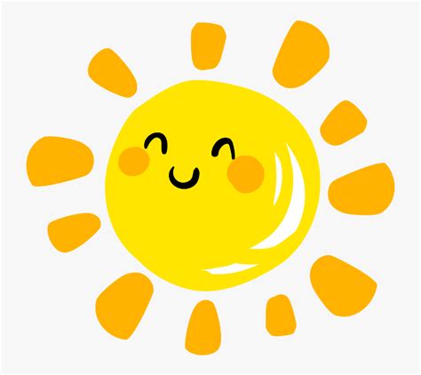 Sun Sticker Png Transparent Background Cute Sun Png Png Download