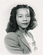 The picture featured above is of Coretta scott King in her early to mid ...