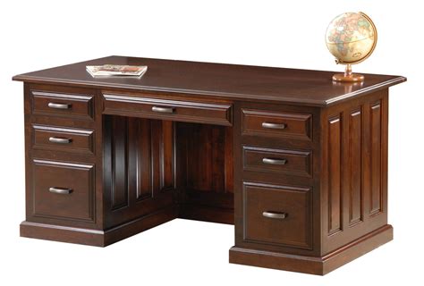 Newport Solid Wood Executive Desk Free Delivery
