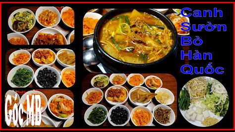 Canh Sườn Bò Hàn Quốc Korean Short Rib Soup Recipe Youtube