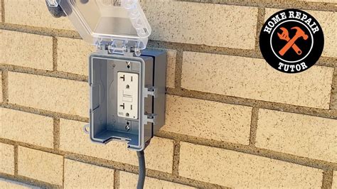 Outdoor Gfci Outlet Installation For Beginners Youtube