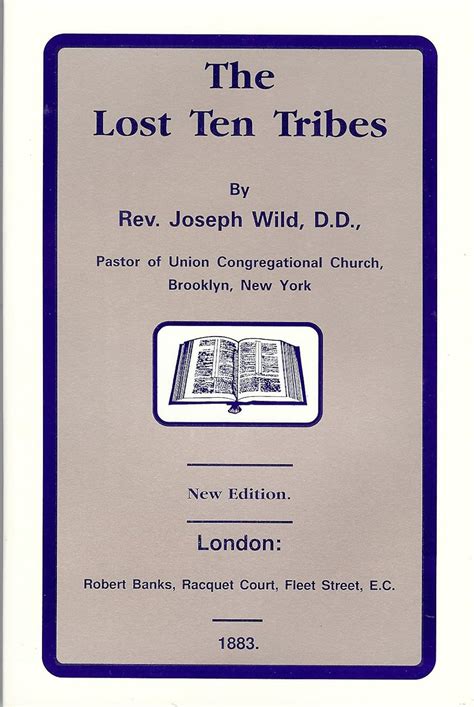 The Lost Ten Tribes Joseph Wild 9781588401274 Books