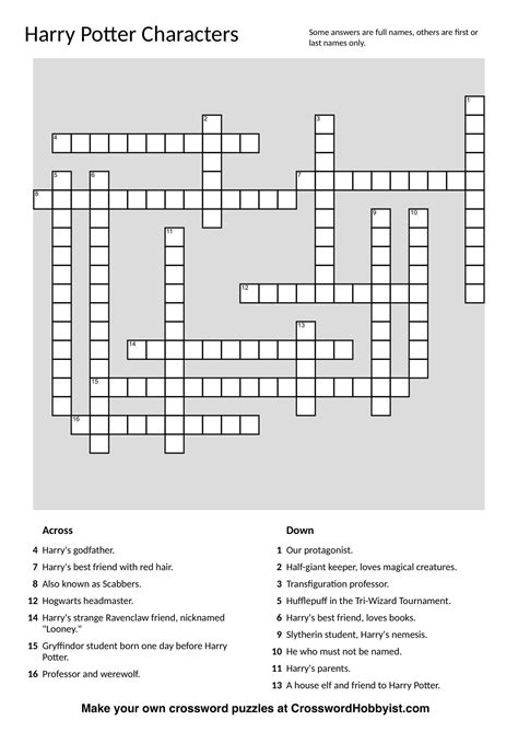 Make Your Own Printable Crossword Puzzle Online Free Printable Templates