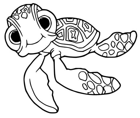 Crush The Turtle Coloring Page