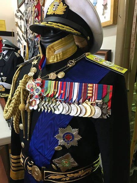 Replica Prince Philip Royal Navy Admiral Of The Fleets Uniform All
