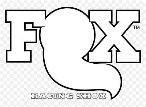 Fox Racing Shox Logo Black And White Fox Racing Shox Hd Png Download