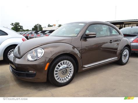 2013 Toffee Brown Metallic Volkswagen Beetle 25l 83884027 Photo 6