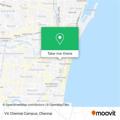 How To Get To Vit Chennai Campus In Fort Tondiarpet By Bus Train Or Metro