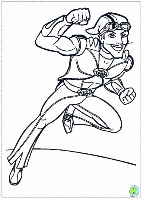 Lazy Town Coloring Pages Clip Art Library