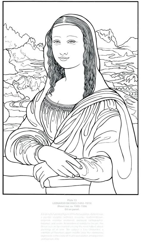 Art Masterpieces To Color Coloring Pages Art Masterpieces From Art Masterpieces To Color Great