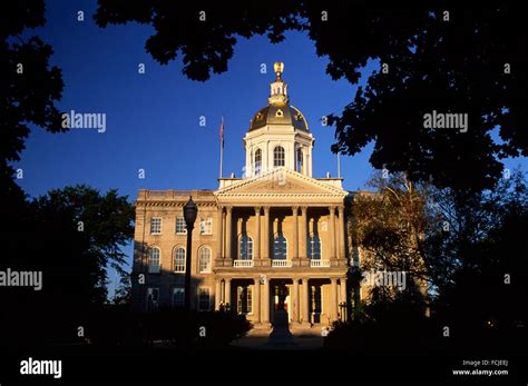 State House Concord New Hampshire Stock Photo Alamy