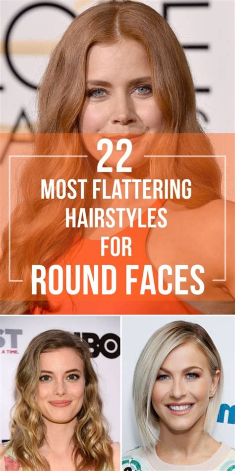 22 Most Flattering Hairstyles For Round Faces