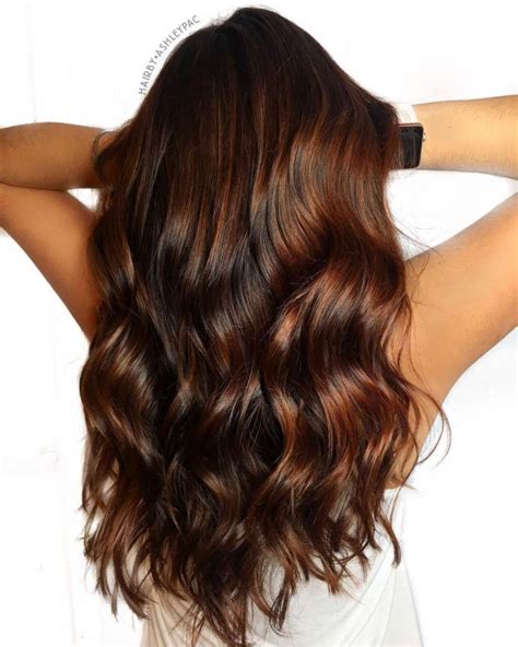 The dark shade of this hair color is red. Top Fabulous Ideas Dark Brown And Black Hairstyles With ...