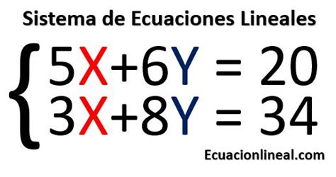 Sistema De Ecuaciones Lineales Como Resolver Un Sistema Lineal