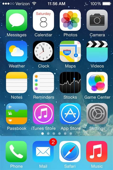 iOS 7 4S default app layout | MacRumors Forums