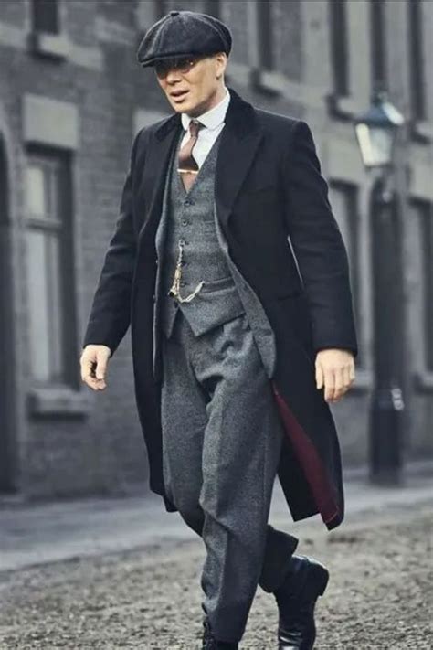 Peaky Blinders Thomas Shelby Black Coat Peaky Blinders Style Suit Peaky Blinders Costume