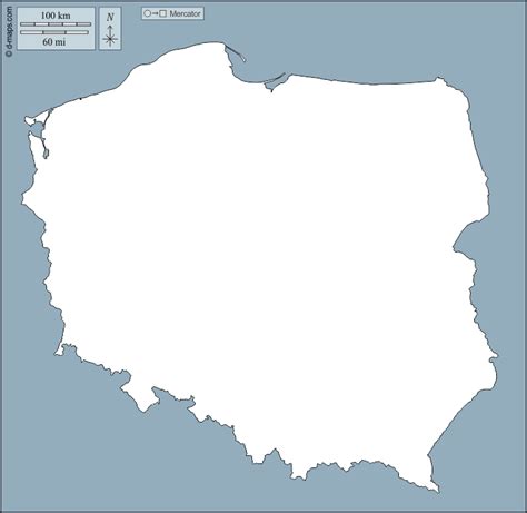 Poland Free Map Free Blank Map Free Outline Map Free Base Map Outline