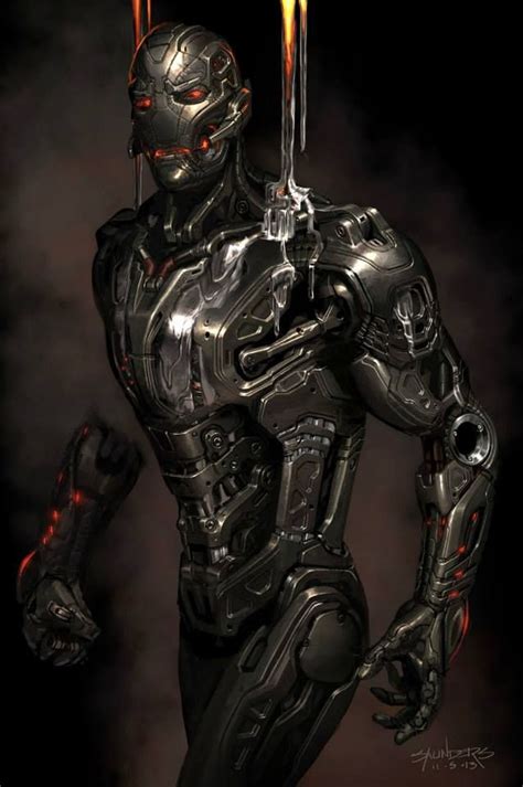 Unused Hulkbuster And Ultron Designs For Marvels Avengers Age Of Ultron